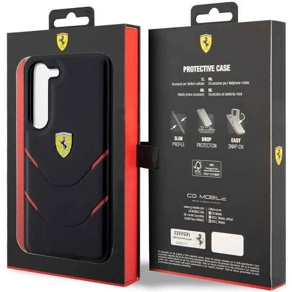 Ferrari FEHCS23MPBAK S23+ S916 schwarz/schwarz Hardcase Hot Stamp Lines