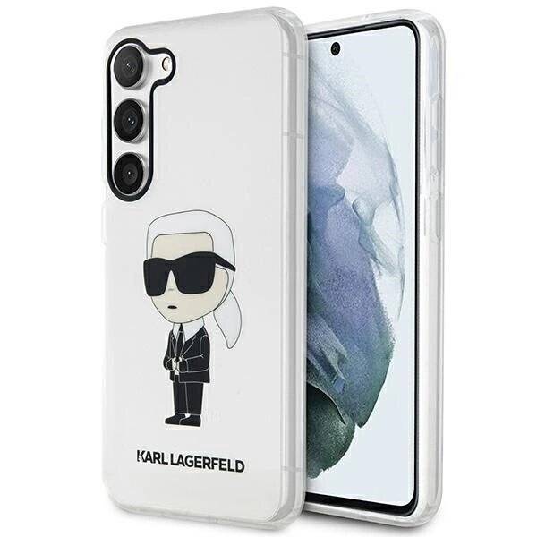 Karl Lagerfeld KLHCS23SHNIKTCT S23 S911 transparenter Hartschalenkoffer Ikonik