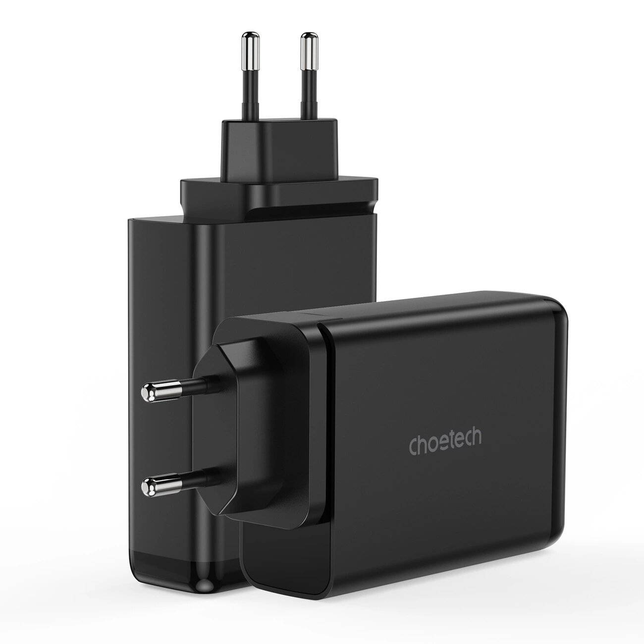 Choetech Ladegerät GaN 140W 4 Ports 2x USB C, schwarz PD6005