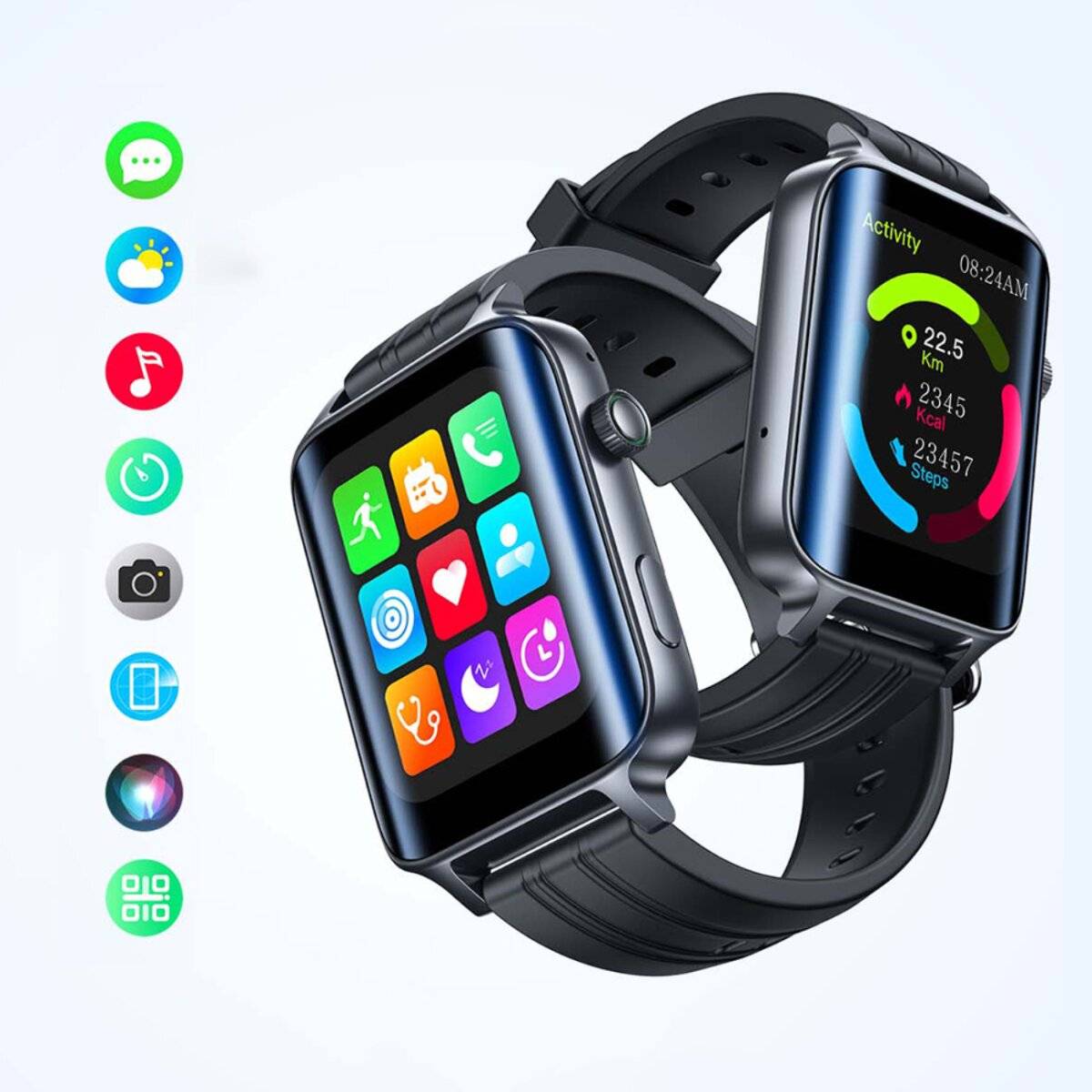 Joyroom Fit-Life JR-FT6 Smartwatch Anrufannahmefunktion / IP68-Schutz – Schwarz