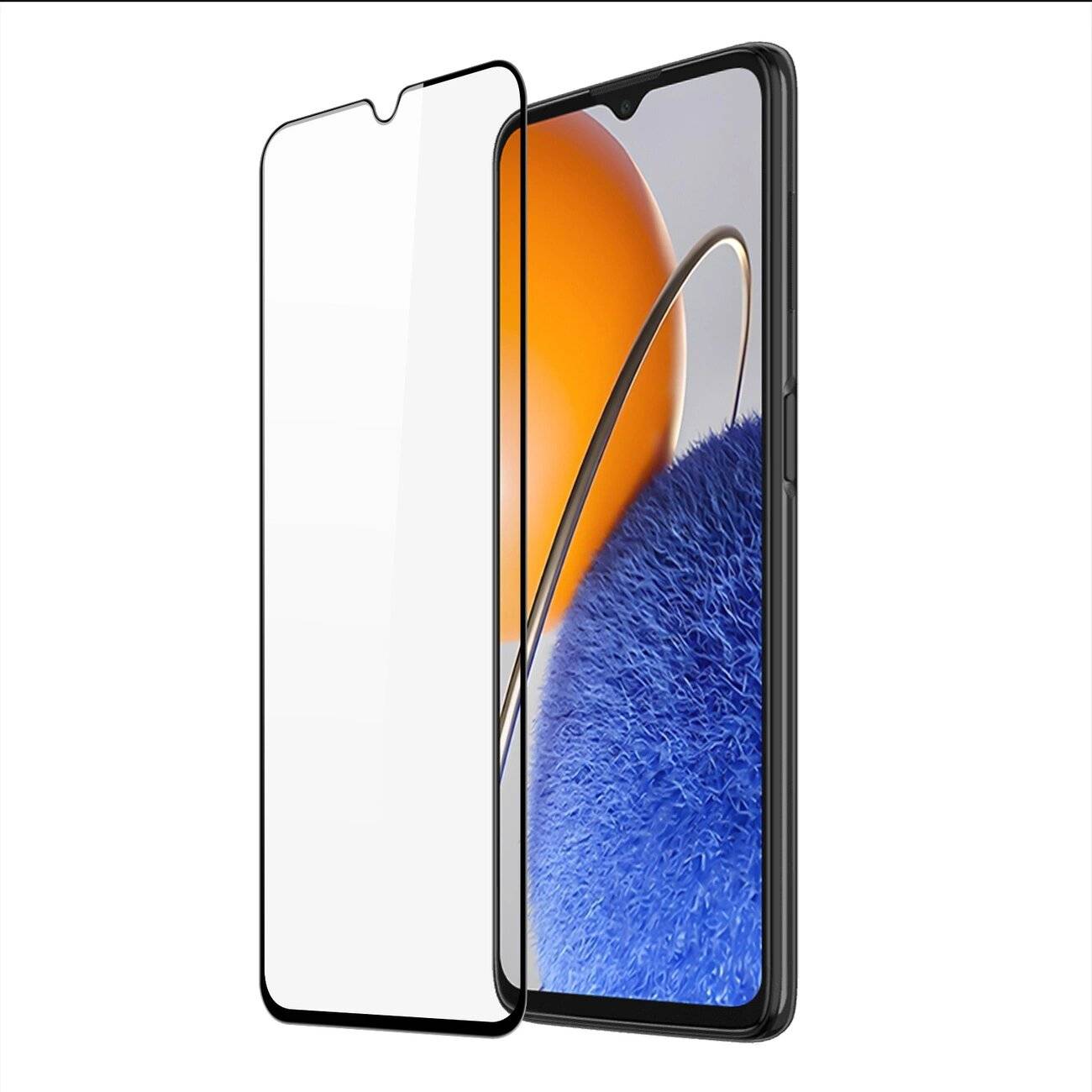 Dux Ducis 9D Tempered Glass Gehärtetes Glas Huawei Nova Y61 9H schwarzem Rahmen