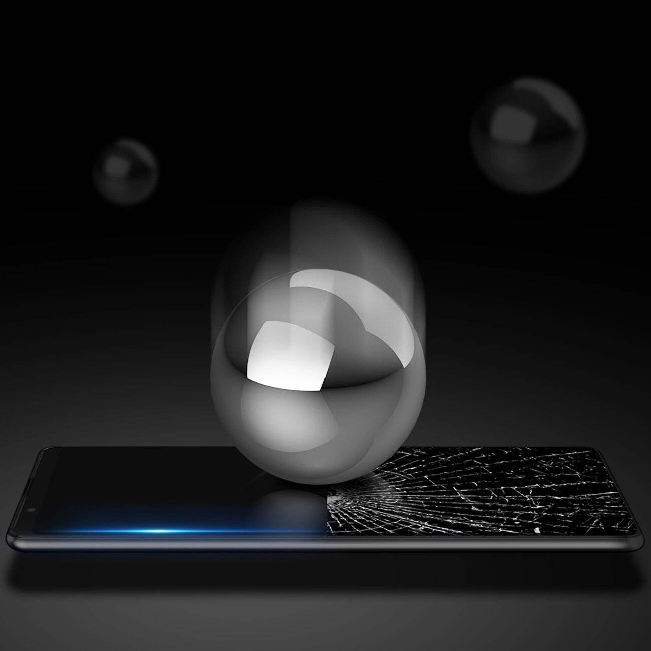 Dux Ducis 10D Tempered Glass Gehärtetes Glas Sony Xperia 1 V 9H schwarzem Rahmen