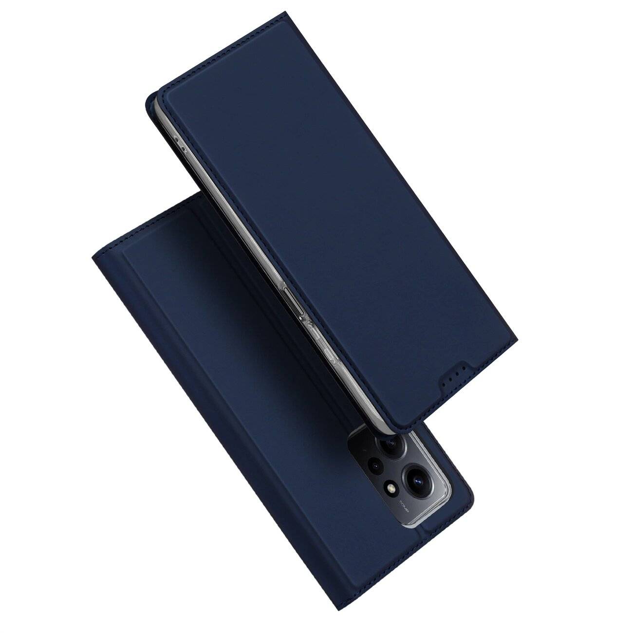 Dux Ducis Skin Pro Hülle Xiaomi Redmi Note 12 Flip Card Wallet Stand Blau
