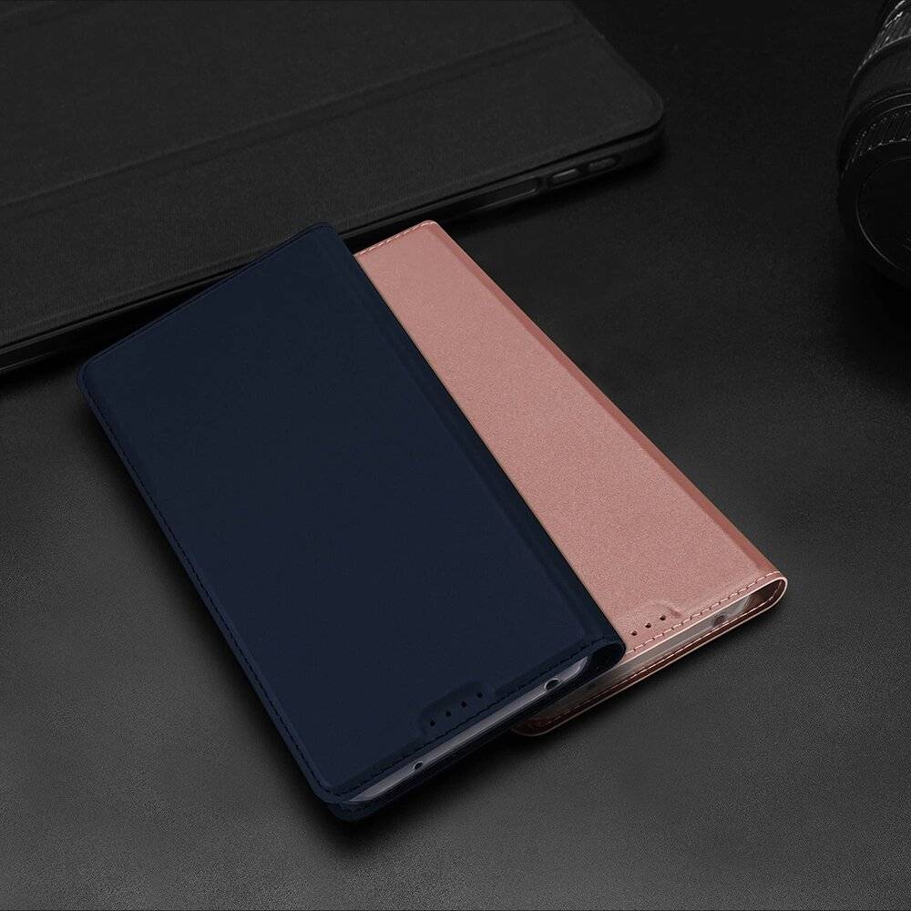 Dux Ducis Skin Pro Hülle Xiaomi Redmi Note 12 Flip Card Wallet Stand Blau