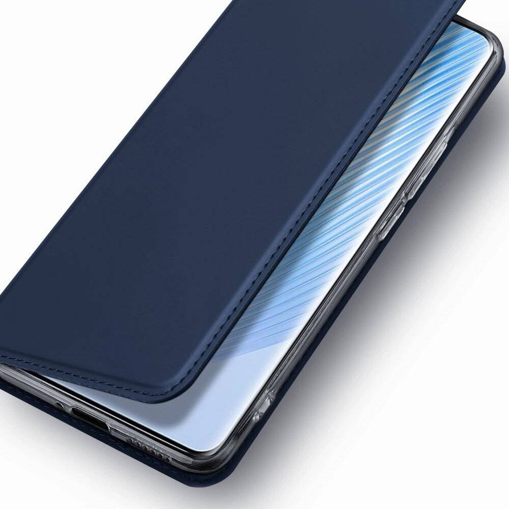 Dux Ducis Skin Pro Hülle Honor Magic5 Flip Cover Card Wallet Stand schwarz