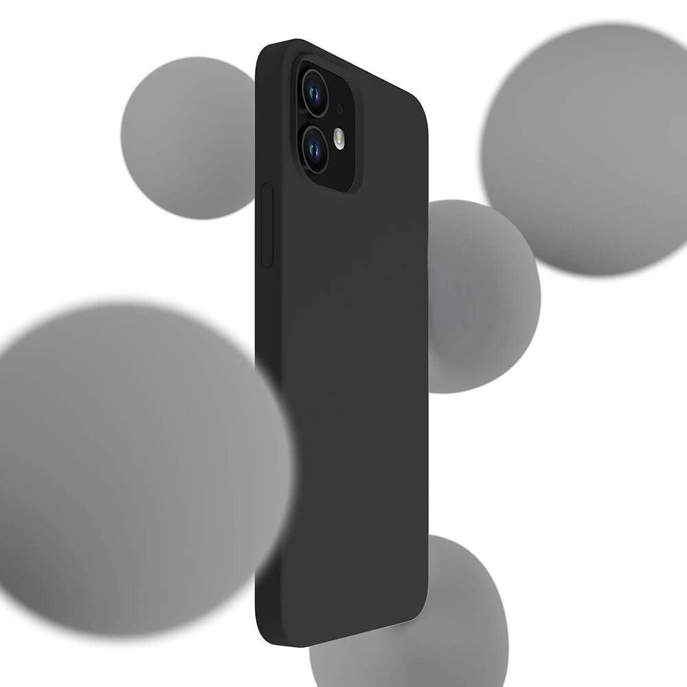 3mk Silikonhülle iPhone 12 mini – schwarz