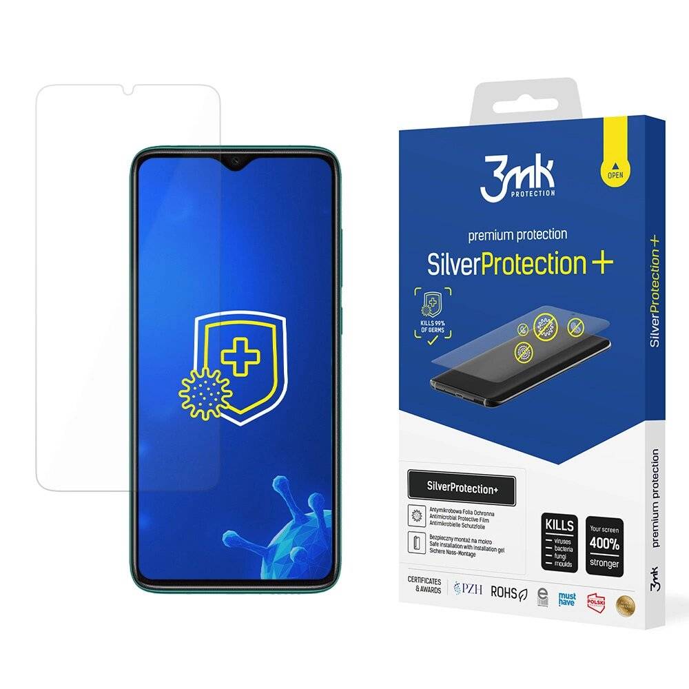 3mk SilverProtection+ Schutzfolie Xiaomi Redmi Note 8 Pro