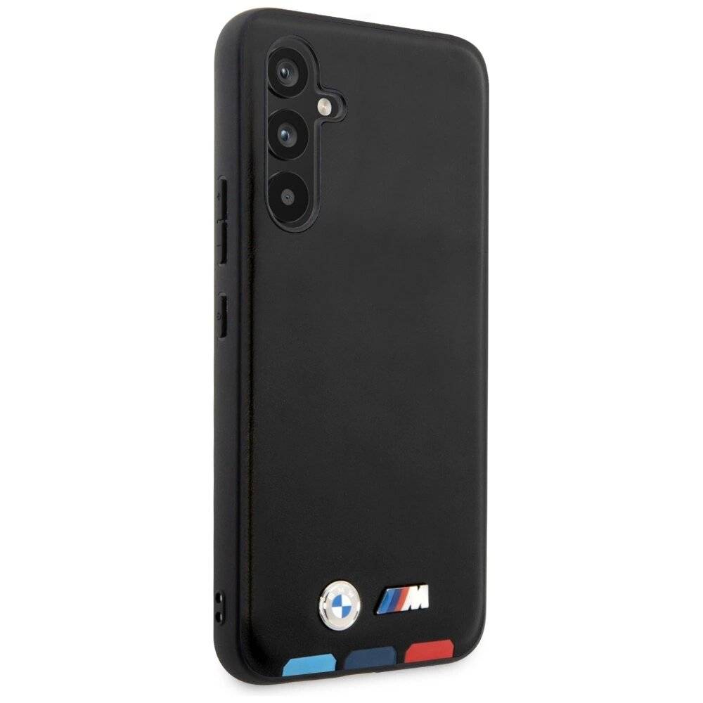 Koffer BMW BMHCSA5422PTDK A54 schwarz/schwarz Leder Stamp Tricolor