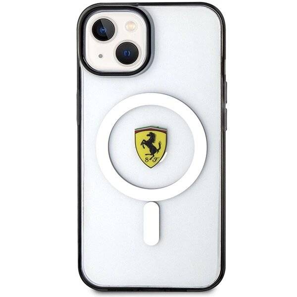 Ferrari FEHMP14MURKT iPhone 14 Plus 6,7" klar/transparente Hardcase Outline Magsafe