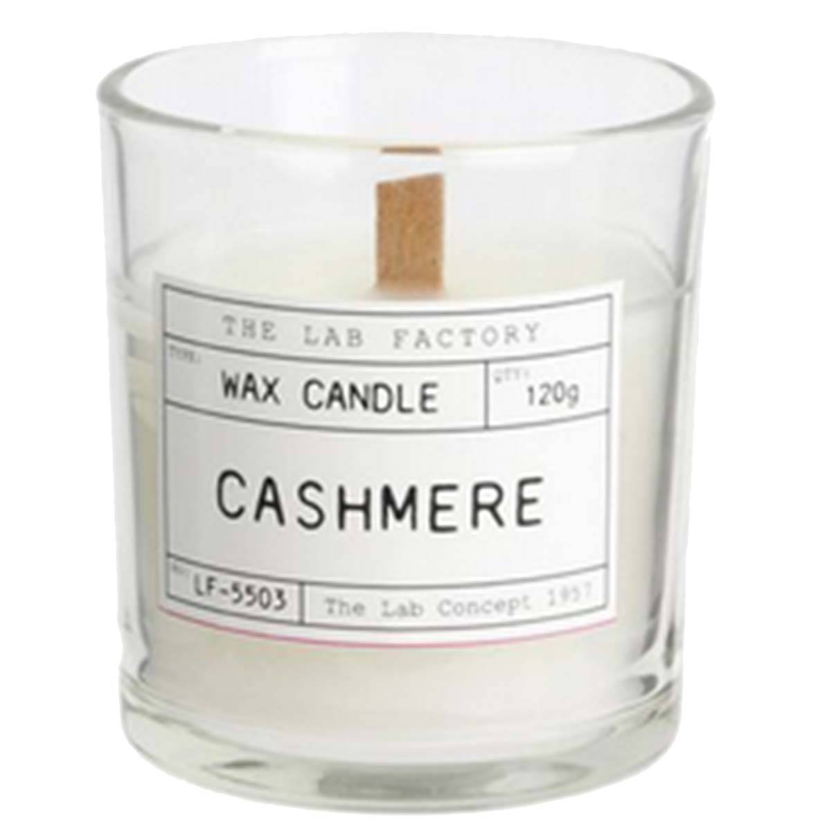 Home Deco Factory Duftkerze "Cashmere" 120g - Kaschmirduft