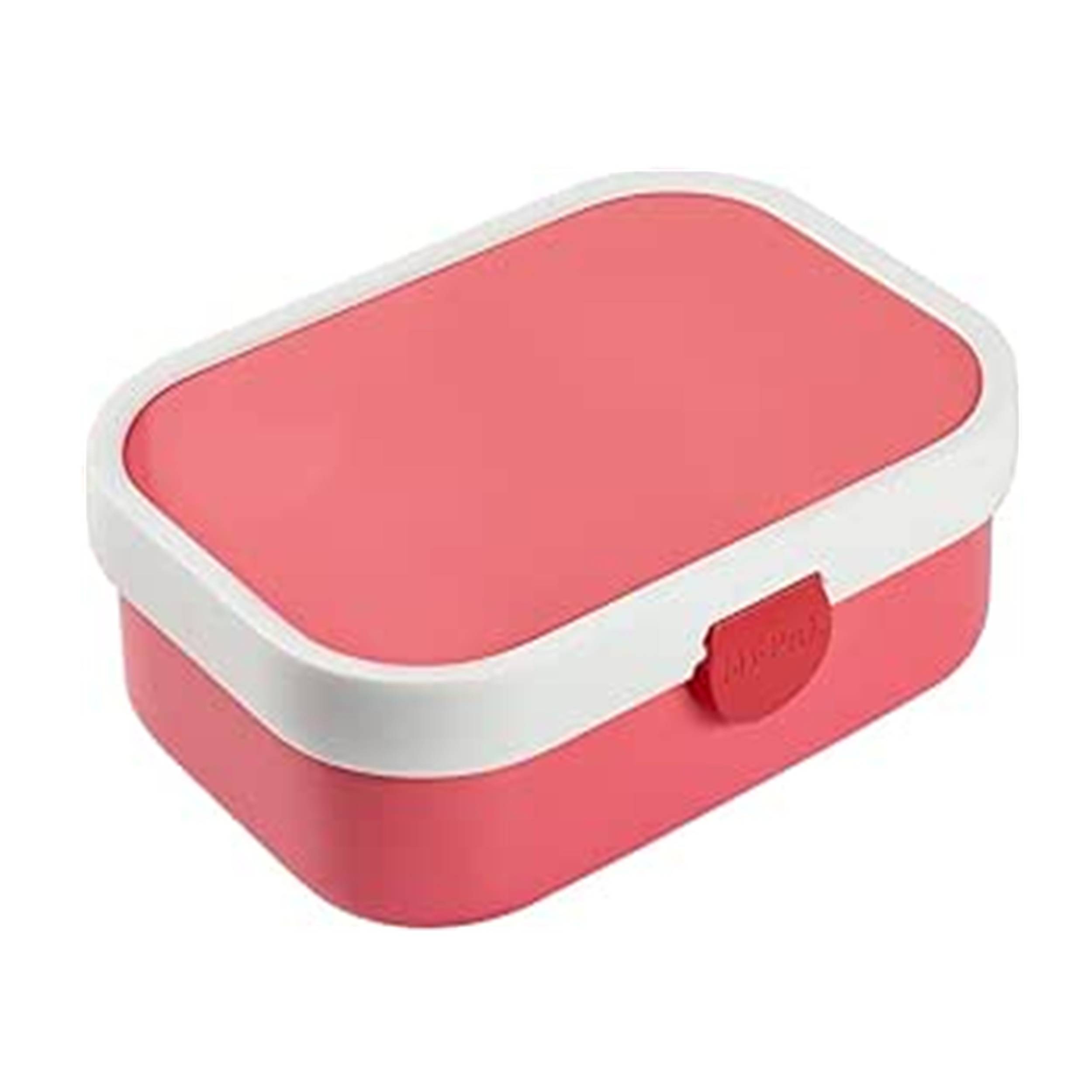 Mepal - Lunchbox Campus - Bento Lunchbox für Kinder - Brotdose mit Bento-Fach & Gabel - Meal Prep Box mit Clip-Verschluss - BPA-frei & Spülmaschinen