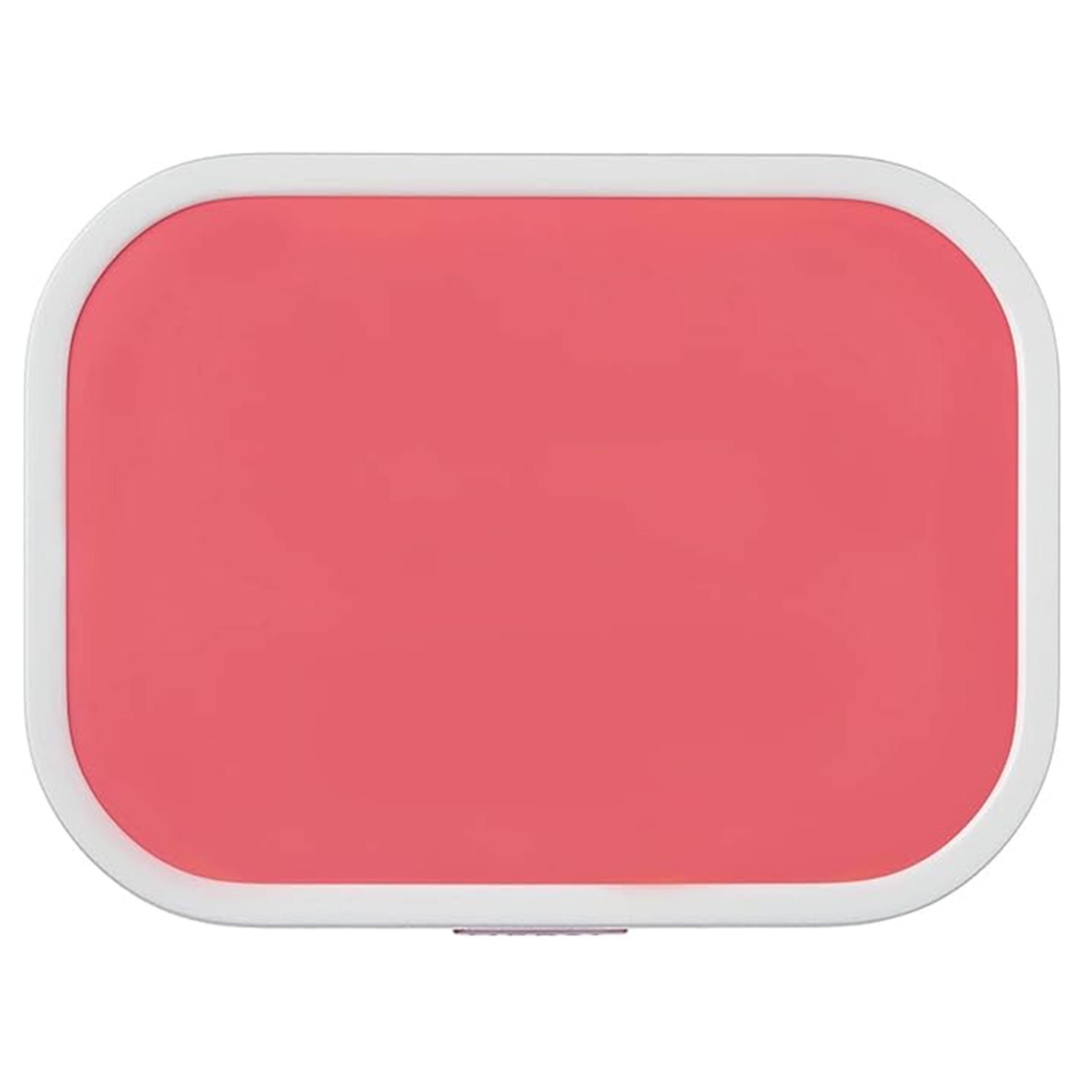 Mepal - Lunchbox Campus - Bento Lunchbox für Kinder - Brotdose mit Bento-Fach & Gabel - Meal Prep Box mit Clip-Verschluss - BPA-frei & Spülmaschinen