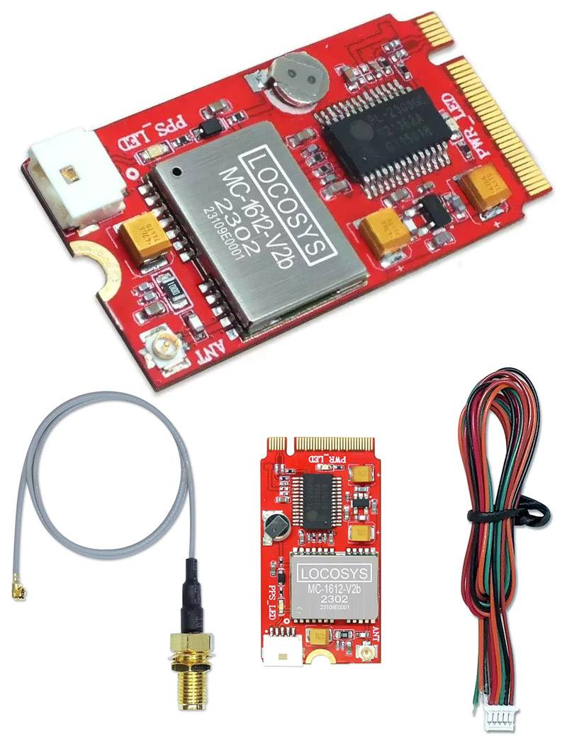 LOCOSYS M.2-V2b (L1+L5 GPS/GNSS Empfänger, M.2 Typ B)