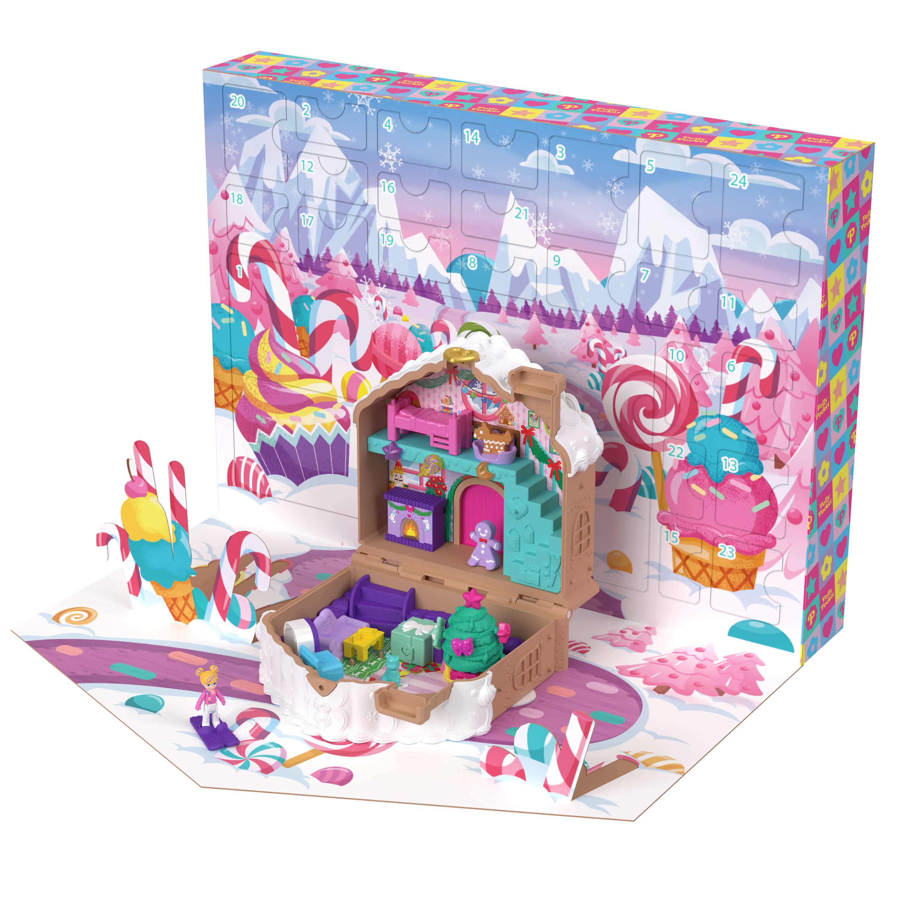 Mattel JFV13 - Polly Pocket Adventskalender 2025