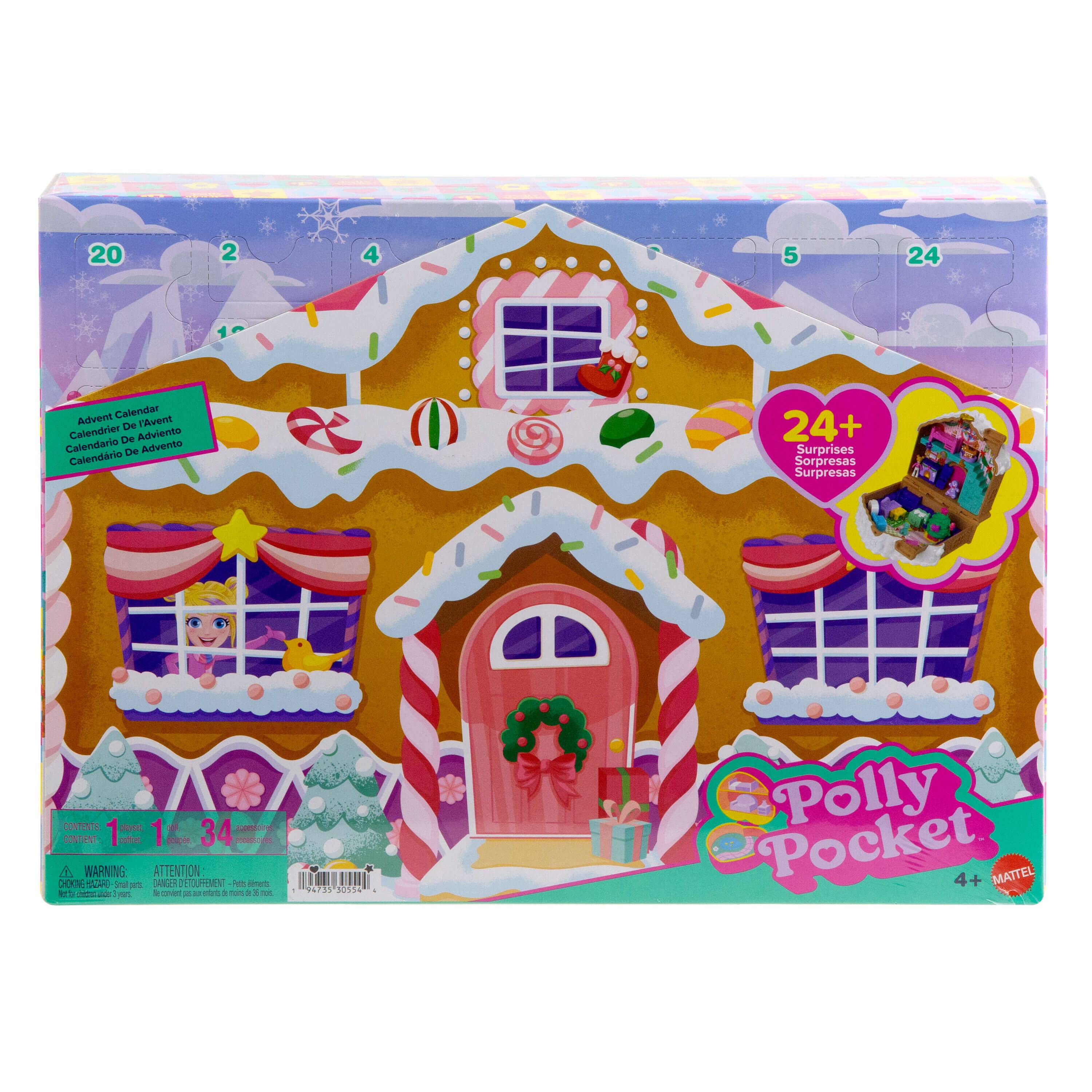 Mattel JFV13 - Polly Pocket Adventskalender 2025