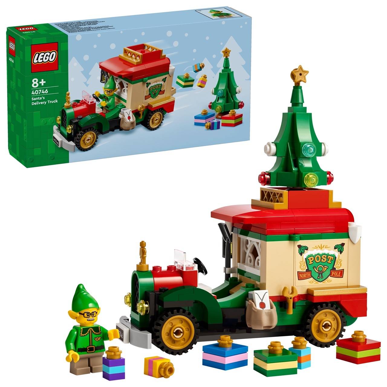 LEGO® 40746 Icons - Lieferwagen des Weihnachtsmanns