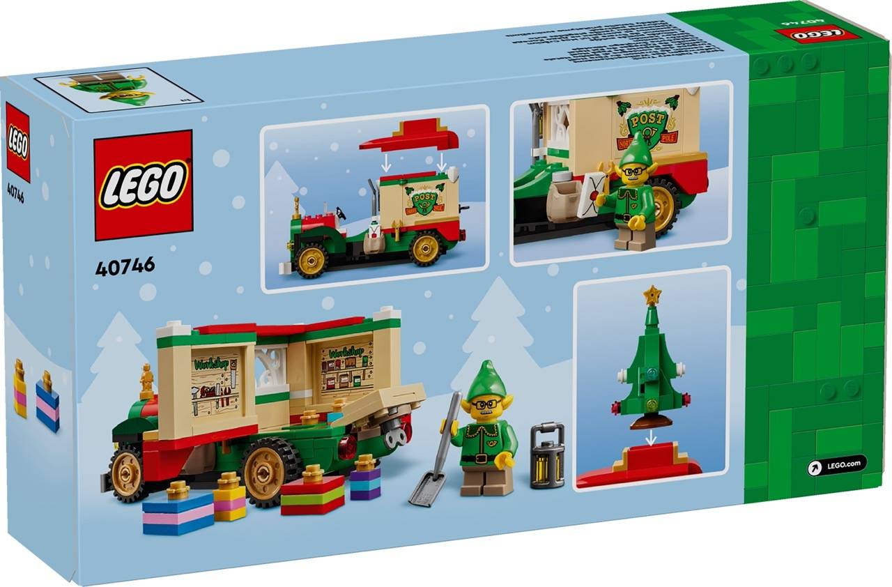 LEGO® 40746 Icons - Lieferwagen des Weihnachtsmanns