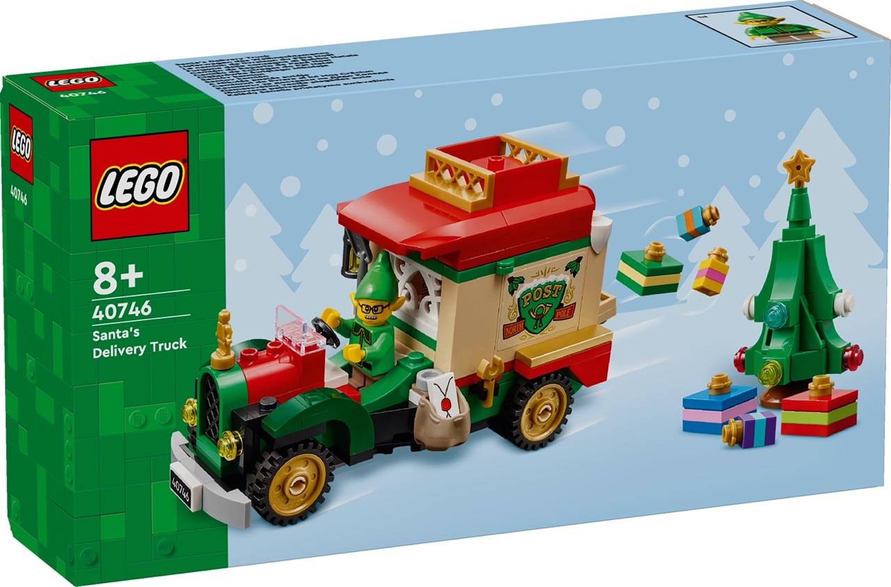 LEGO® 40746 Icons - Lieferwagen des Weihnachtsmanns