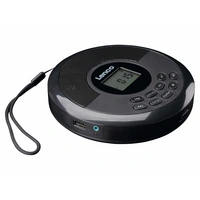 LENCO UKW Radio, tragbar, CD-Player, USB-Wiedergabe, schwarz LENCO UKW Radio, tragbar, CD-Player, USB-Wiedergabe, schwarz