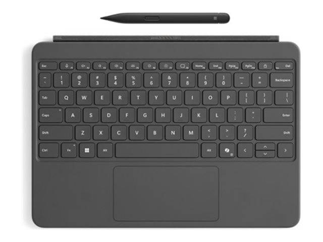Microsoft Surface Pro Keyboard - 12-inch - Tastatur - mit Touchpad, Beschleunigungsmesser - hinterleuchtet - magnetische