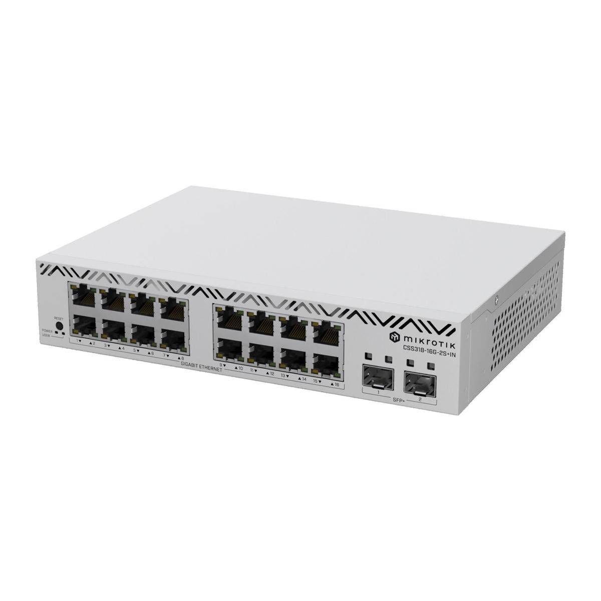 Cloud Smart Switch CSS318-16G-2SIN mit 16 x Gigabit Ethernet Ports, 2 x SFP cag
