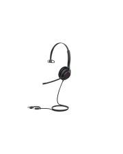 Yealink UH35 Mono Headset On-Ear kabelgebunden USB-C Schwarz optimiert für UC
