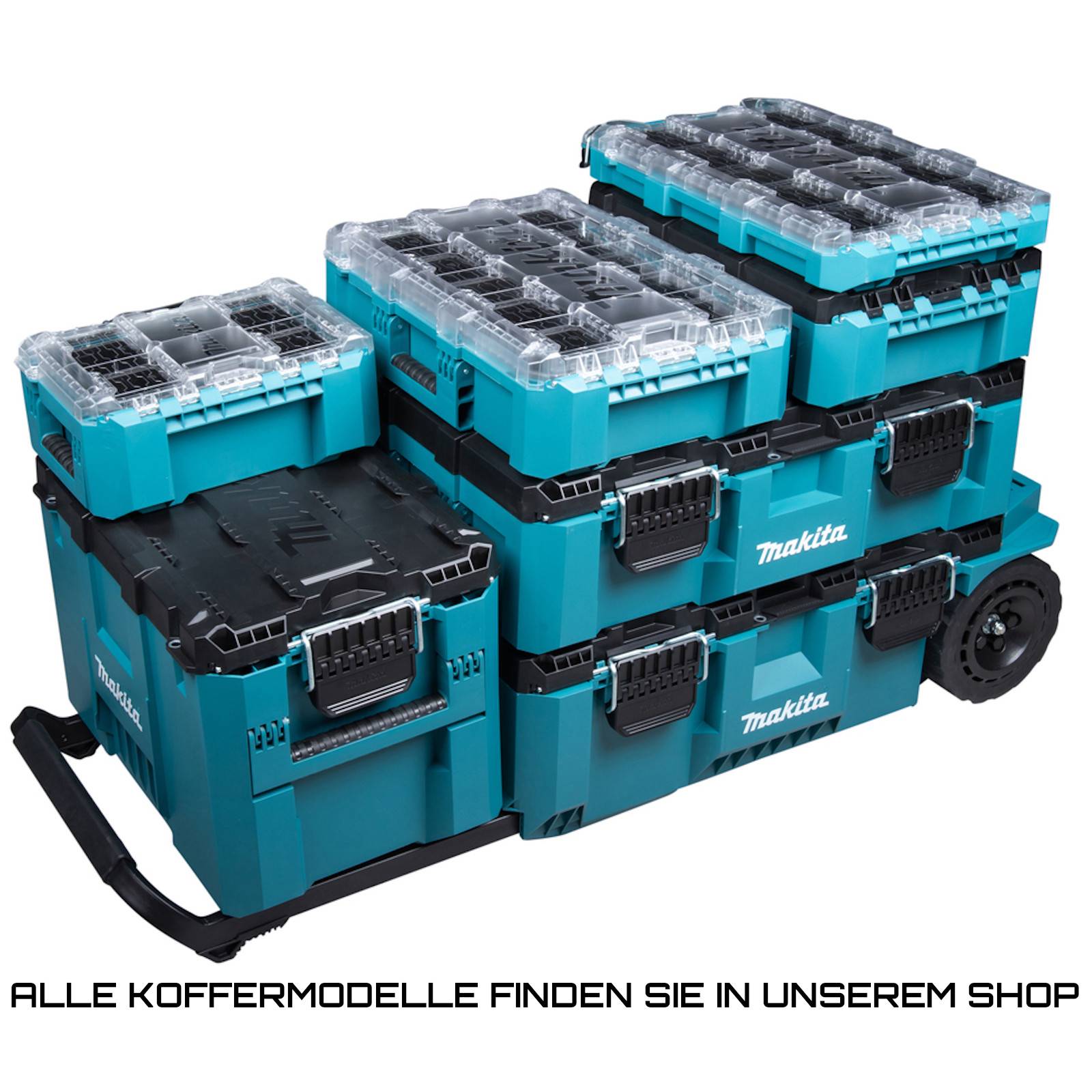 Makita MAKTRAK Werkzeugkoffer Organizer flach M P-91051