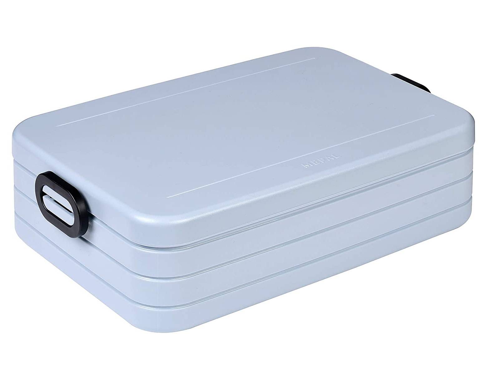 Mepal Bento-Lunchbox Take A Break Old Nordic Blue Large – Brotdose mit Fächern, geeignet für bis zu 8 Butterbrote, 1500 ml