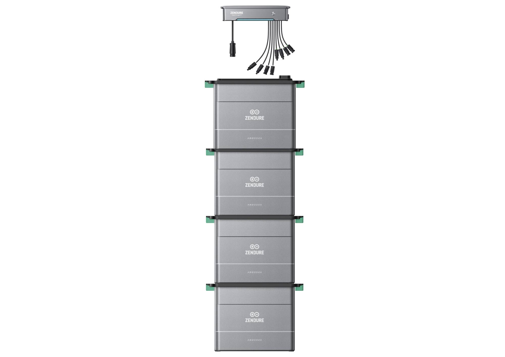 Zendure Hyper 2000 mit 4x AB2000X – 7,68 kWh Speicher