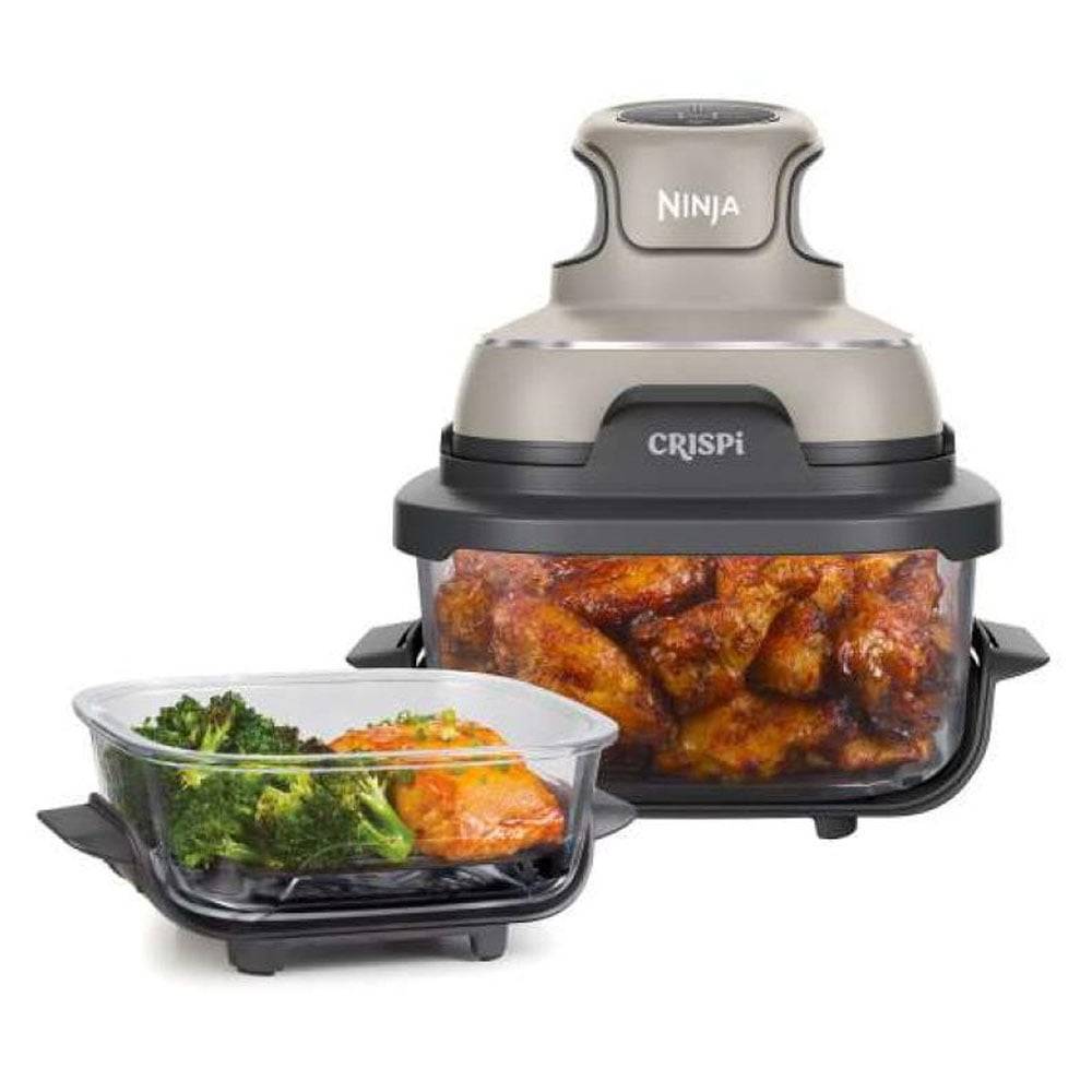Ninja CRISPi FN101EUGY 4-in-1 Tragbare Glas-Heißluftfritteuse stein