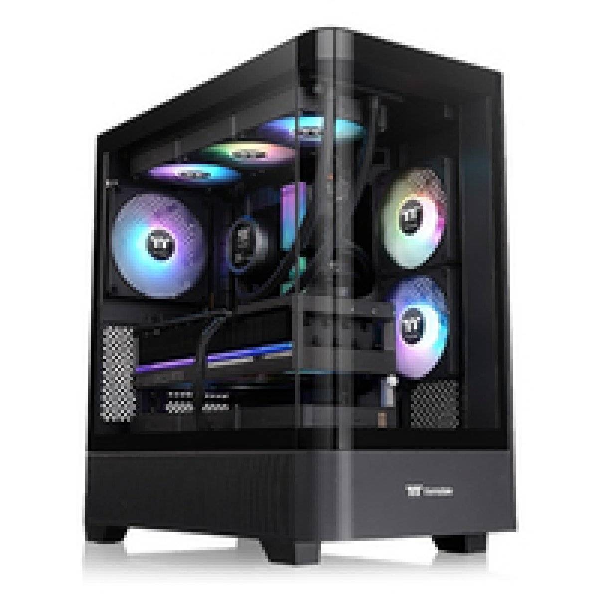Thermaltake View 290 TG ARGB Mid Tower Case schwarz