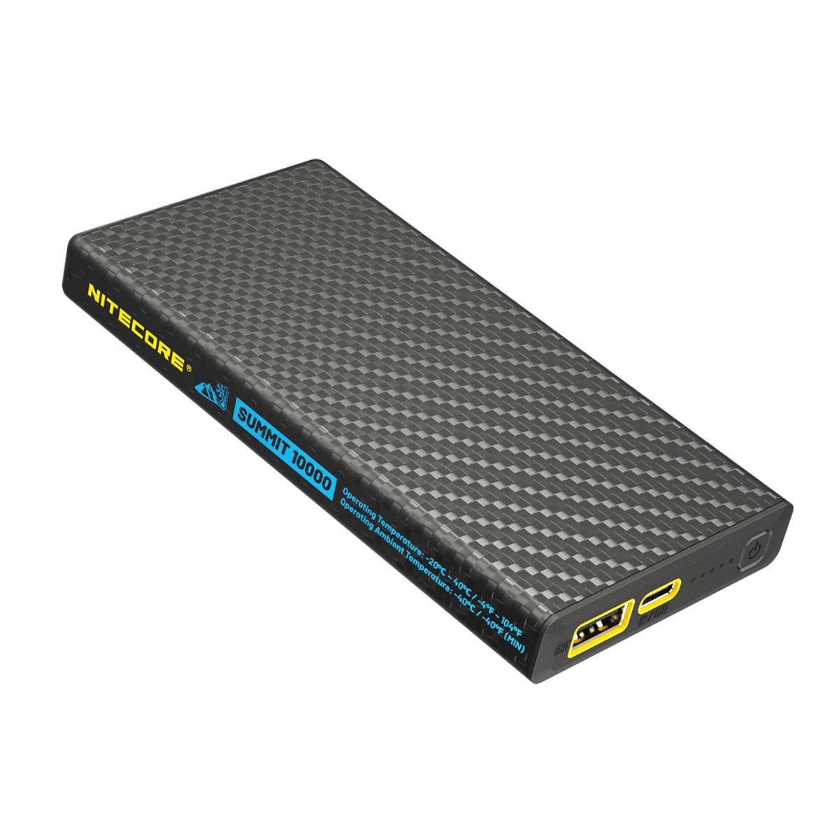 Nitecore SUMMIT10000 Powerbank 10.000mAh - Schwarz