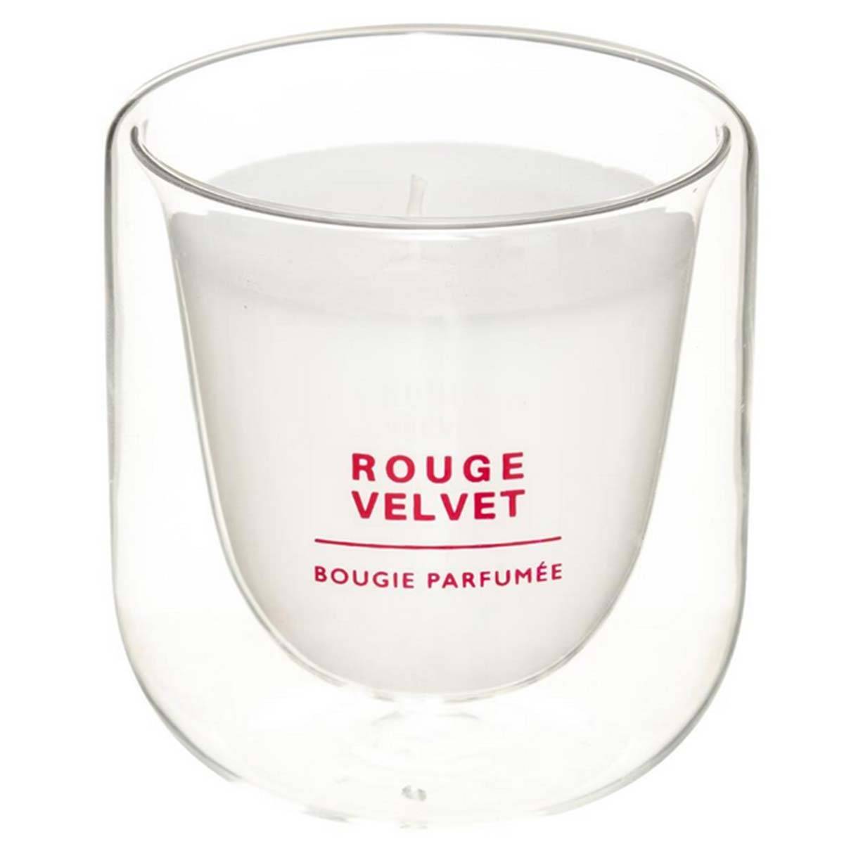 Atmosphera Duftkerze Rouge Velvet "Ilan" 130g - Kirsche