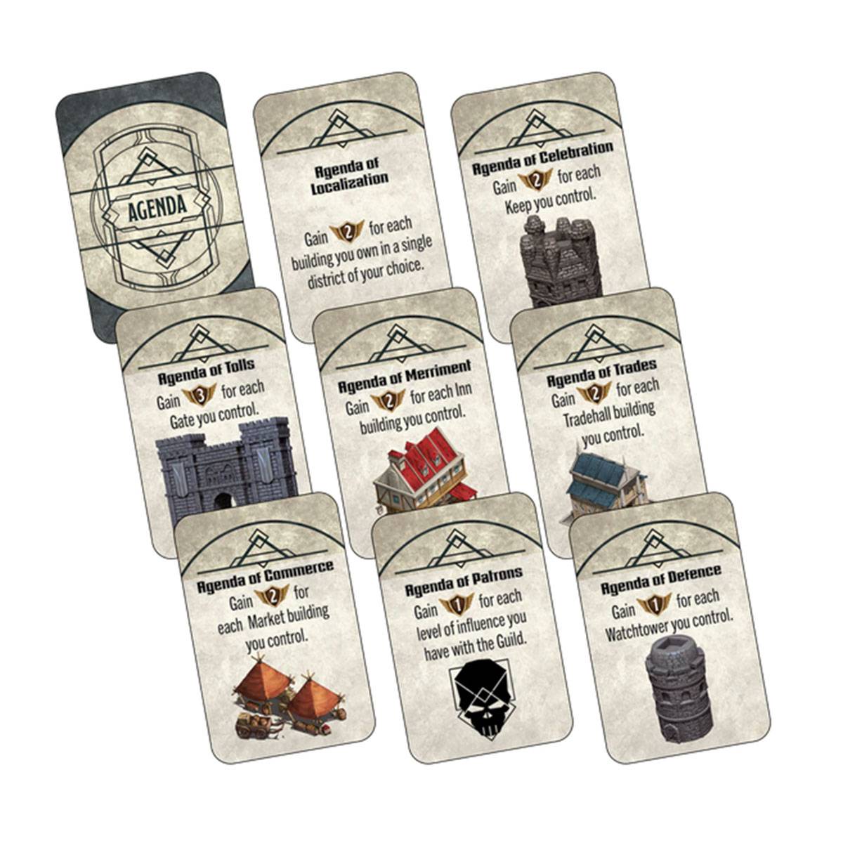 WizKids Dungeons & Dragons: Builders Of Baldur's Gate (EN) - City-Building Game