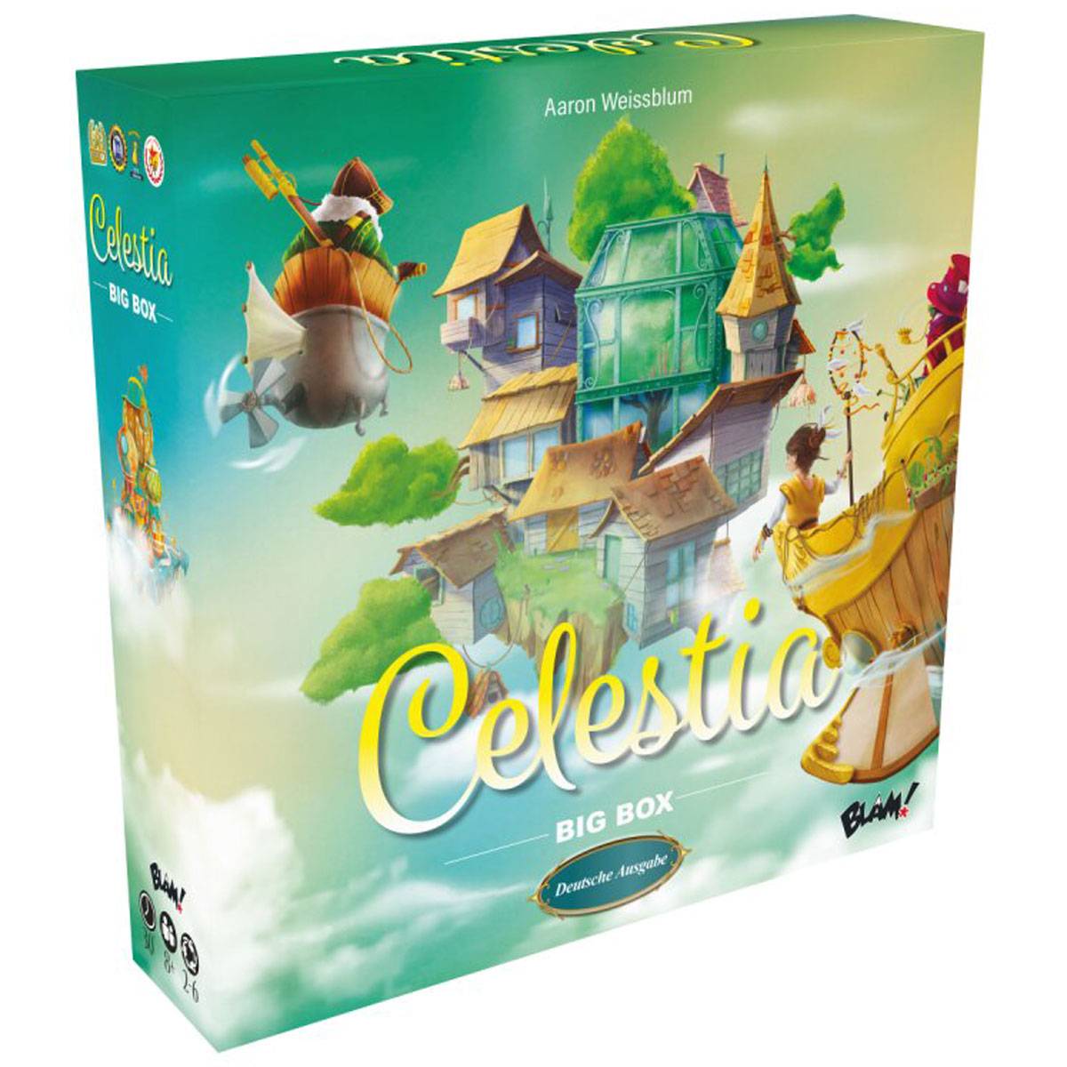 HeidelBÄR Games Celestia Big Box (DE) - Grundspiel Und Erweiterungen (+)
