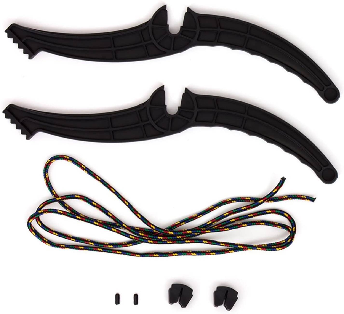 Neustanlo | Bob Schlitten | Bremsen & Zugseil integriert | robustes Kunststoffdesign | lebhaftes Rot | ideal für winterliche Abenteuer