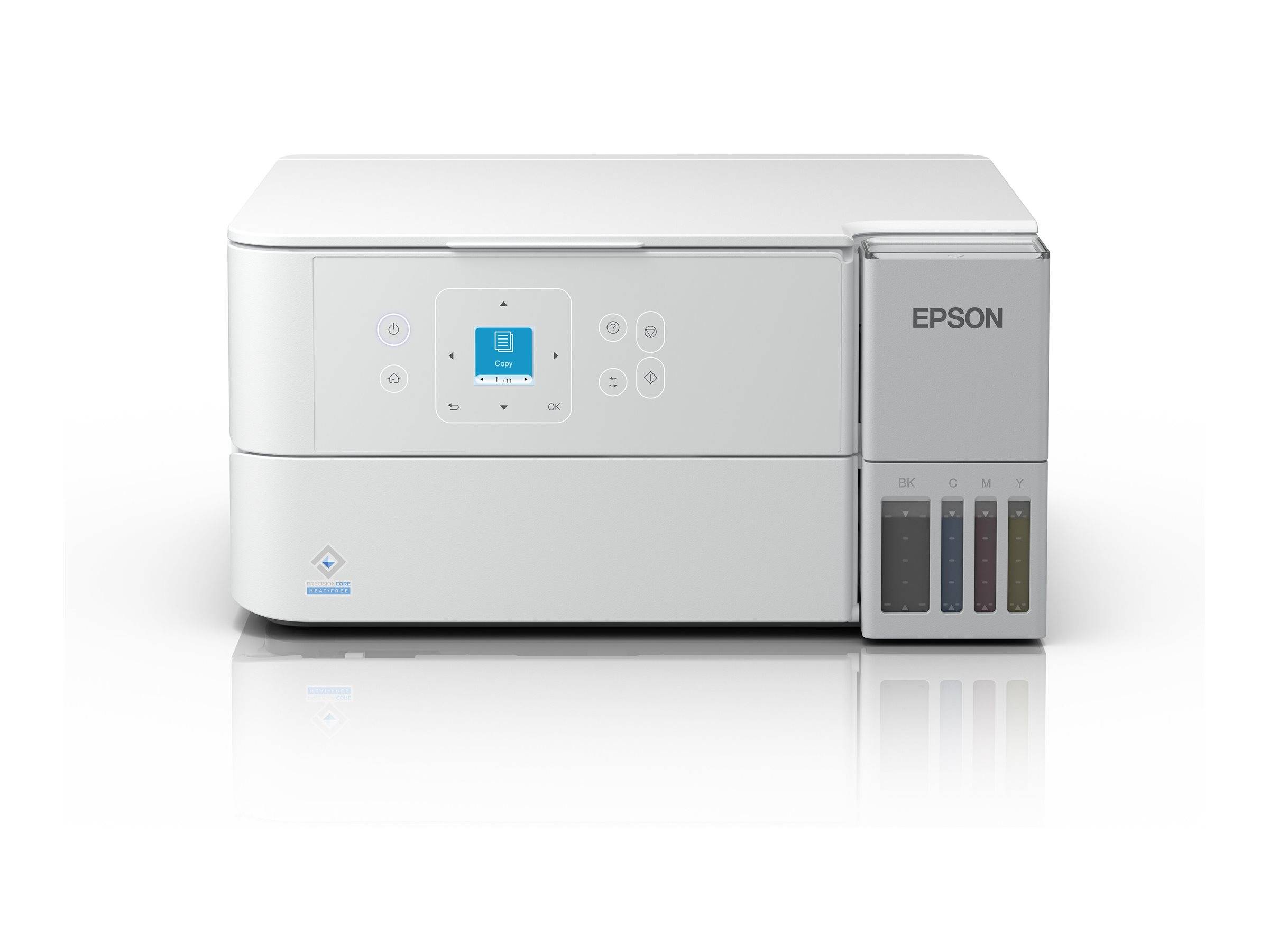 EPSON EcoTank ET-2956 3 in 1 Tintenstrahl-Multifunktionsdrucker weiß