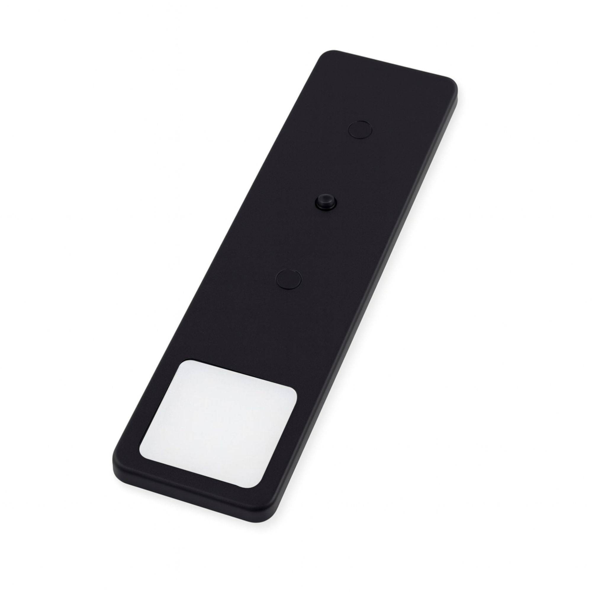 kalb | LED Unterbauleuchte Solid2, SET schwarz, mech. Schalter, 3W