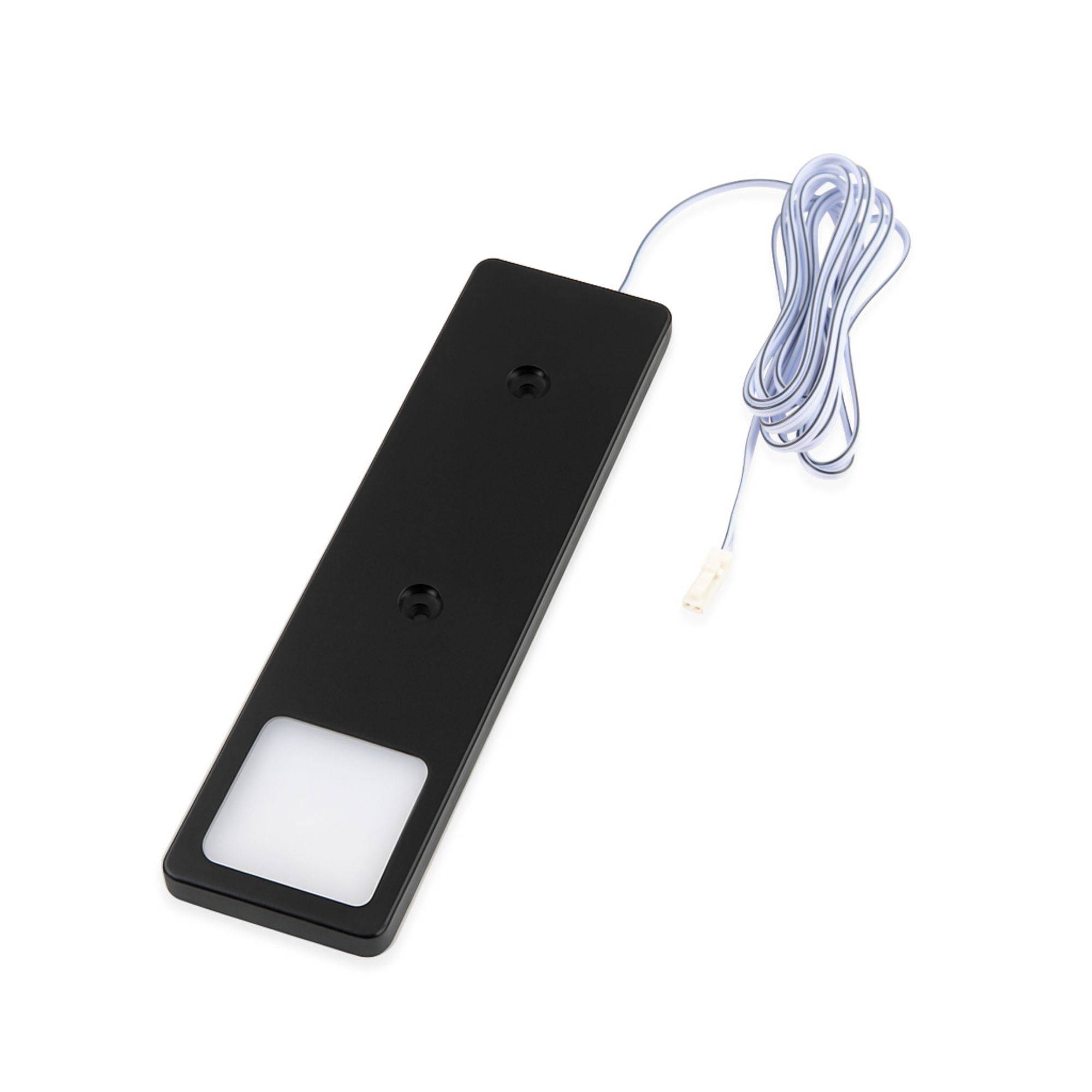kalb | LED Unterbauleuchte Solid2, SET schwarz, mech. Schalter, 3W