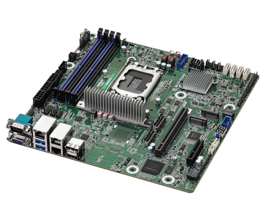 ASRock Mainboard W880D4U Micro-ATX Sockel LGA 1851 Single