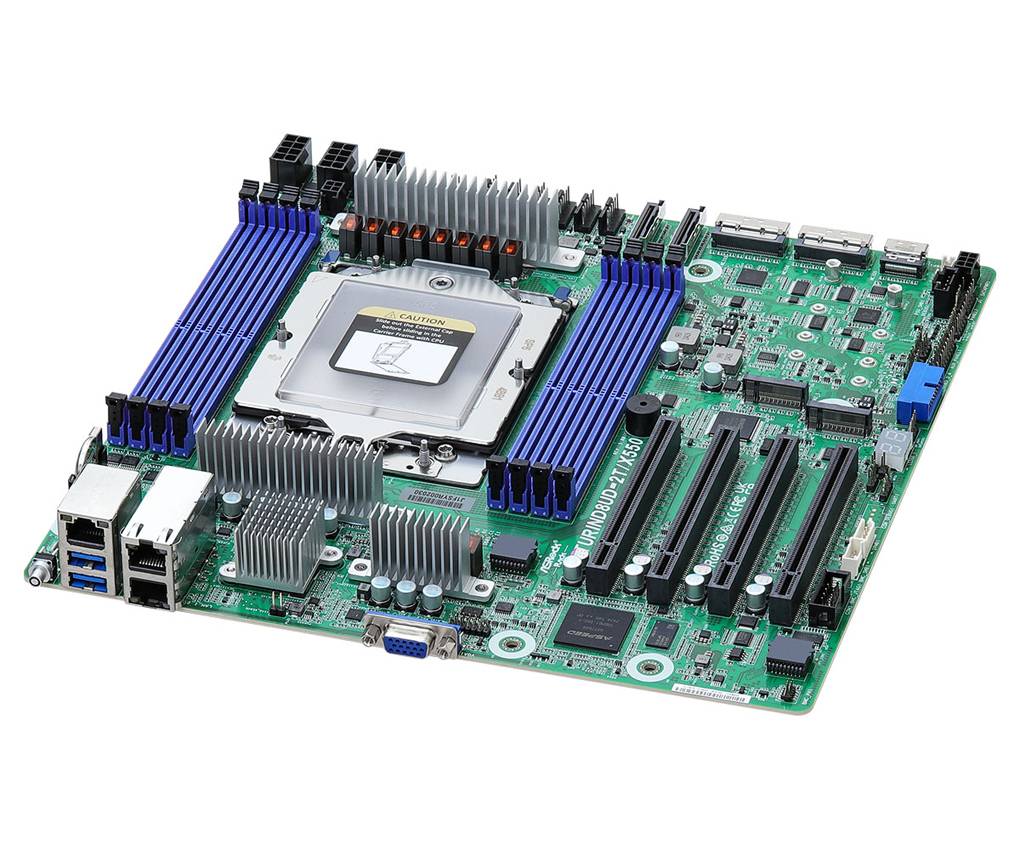 ASRock Mainboard TURIND8UD-2T/X550 Deep Micro-ATX Sockel SP5 Single