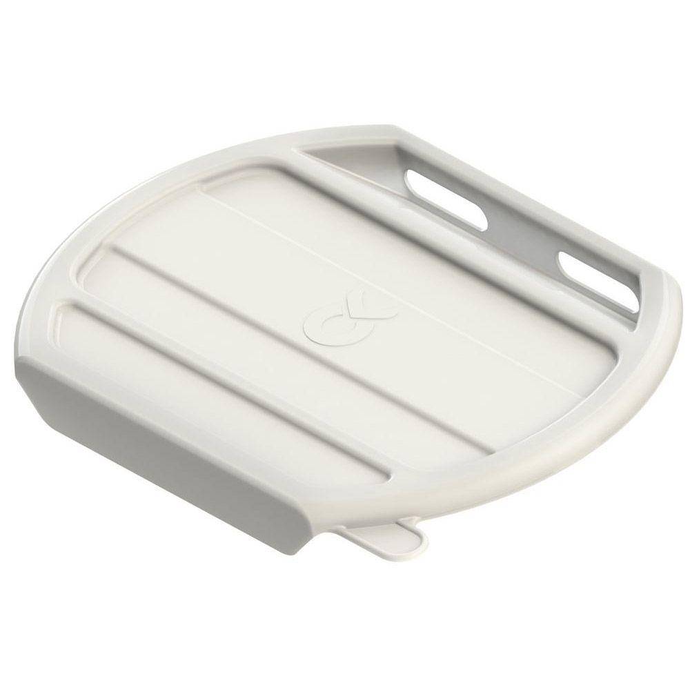 Deckel für Tränkeeimer - weiß transparent