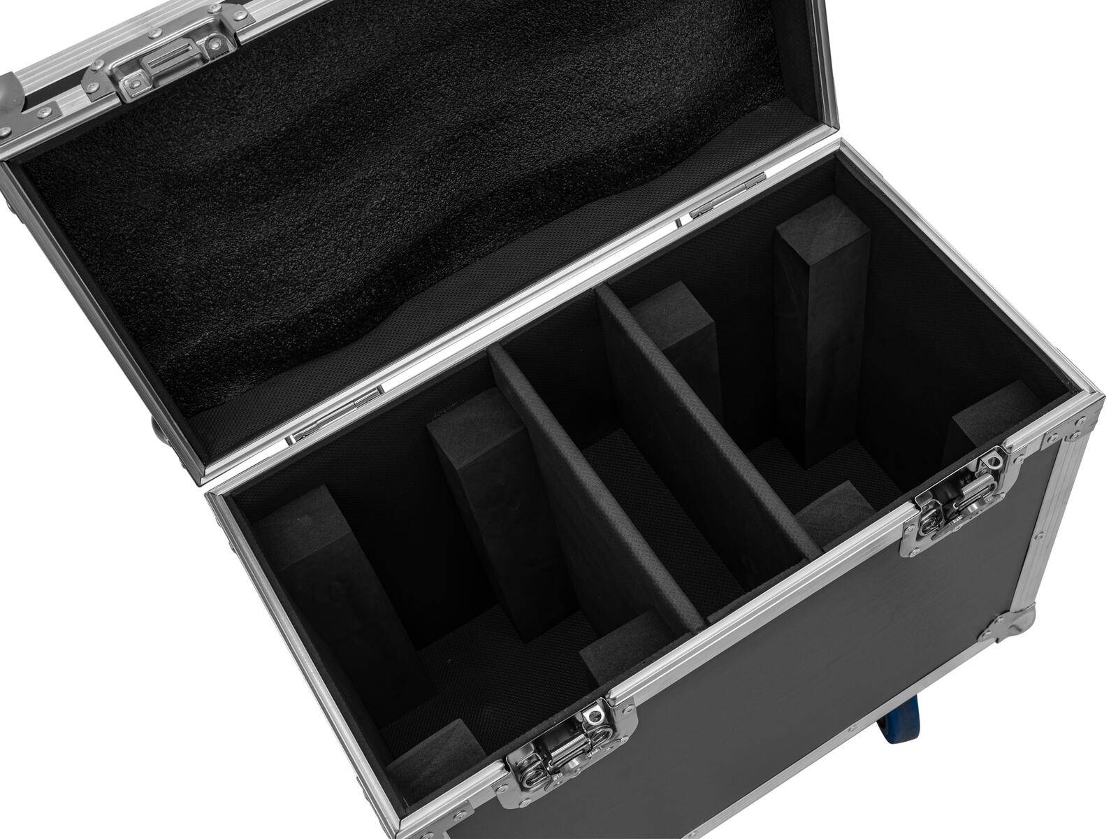 ROADINGER Flightcase 2x TMH-B120 mit Rollen