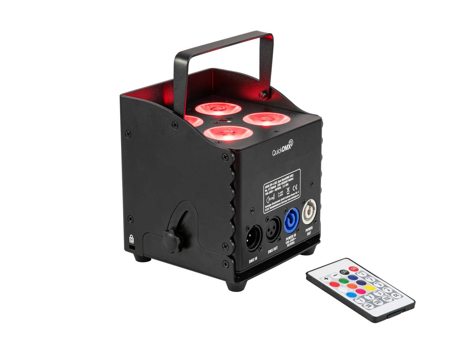 EUROLITE AKKU UP-4 QCL Spot QuickDMX MK2