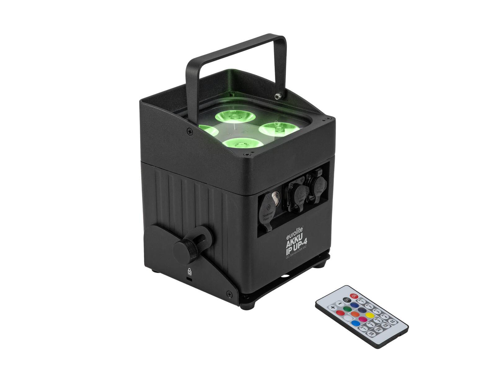 EUROLITE AKKU IP UP-4 QCL Spot QuickDMX MK2