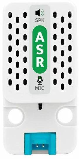 M5Stack ASR Unit, KI-Offline-Spracherkennung, CI-03T, UART, 300 Befehle, Mikrofon, Lautsprecher