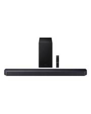 Samsung Soundbar HW-Q600F HW-Q600FVerbindungsmöglichkeiten: Toslink HDMI Bluetooth Audiokanäle: 3.1.2 Detailfarbe: Schwarz Typ: mit kabellosem Subwo