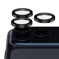 Schutzglass Hoops Ceramic II Kameralinsenglas iPhone 17 Pro / Max 16 – Schwarz