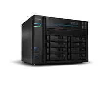 Asustor NAS ASUSTOR AS6510T X 10SLOT 3.5"/2.5"-NO HD- QC 2.1GHZ-8GB DDR4 -2P 2.5GBE 2P 10G-2P USB3.2-2 X M.2 NVME/SATA-