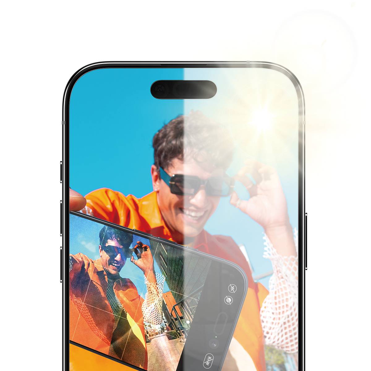 Schutzglass Armor Anti-Reflective EasyAligner Tempered Glass für iPhone Air